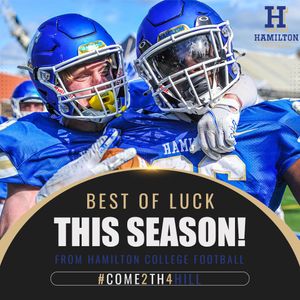 Image post by @HamCollFootball on Twitter