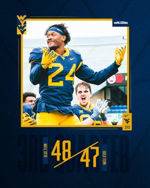 Image post by @WVUfootball on Twitter