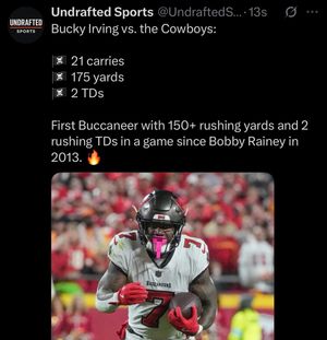 Image post by @undrafted.sports on Instagram