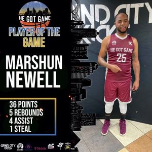 Video post by @hegotgamebasketballleague on Facebook