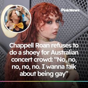 Image post by @pinknews on Instagram