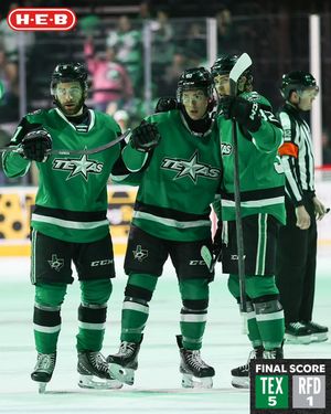 Image post by @txstarshockey on Instagram