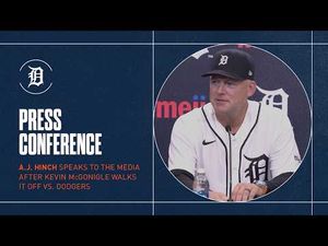 Video post by @Detroit Tigers on YouTube
