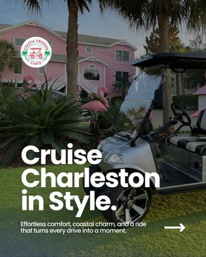 Image post by @CoastalCruisingCartsCharleston on Facebook