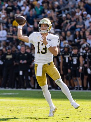 Image post by @ndfootball on Instagram