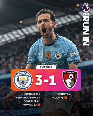 Image post by @premierleague on Twitter