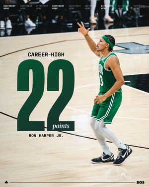 Image post by @celtics on Instagram