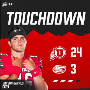 Image post by @Utah_Football on Twitter