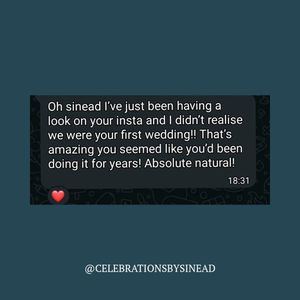 Image post by @celebrationsbysinead on Instagram