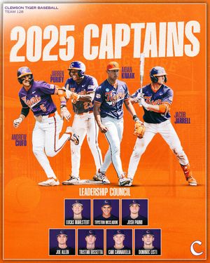 Image post by @clemsonbaseball on Instagram