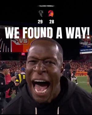 Image post by @Falcons Formula on Facebook