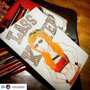 Image post by @beckylynchwwe on Instagram