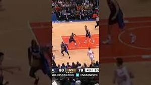 Video post by @nyknicks on YouTube