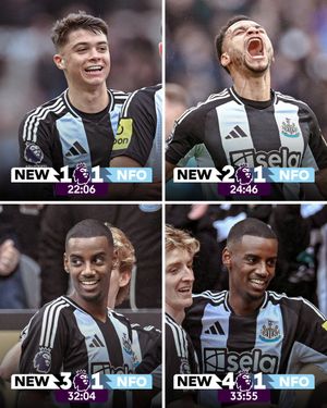 Image post by @premierleague on Twitter