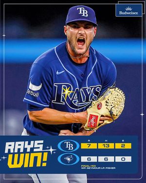Image post by @raysbaseball on Instagram