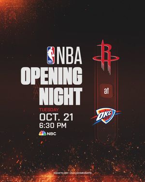 Image post by @HoustonRockets on Twitter