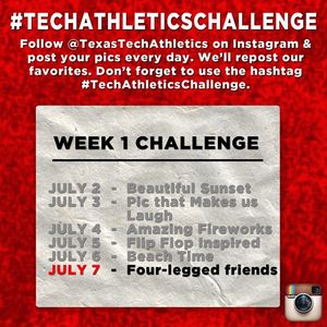 Image post by @texastechathletics on Instagram