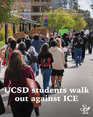 Image post by @ucsdguardian on Instagram