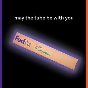 Image post by @FedEx on Twitter
