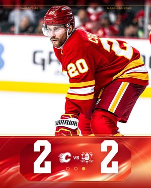 Image post by @NHLFlames on Twitter