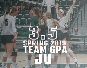 Image post by @JAX_Volleyball on Twitter