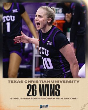 Image post by @MarchMadnessWBB on Twitter
