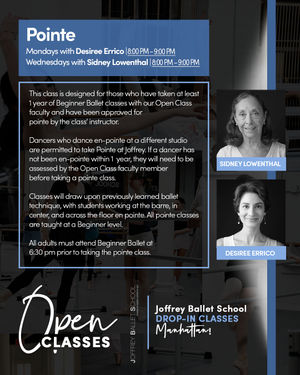 Image post by @joffreyschool on Instagram