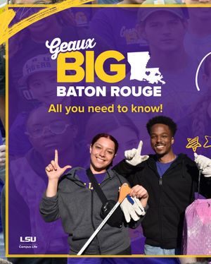 Image post by @lsucampuslife on Instagram