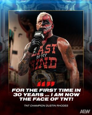 Image post by @AEW on Twitter