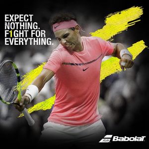 Image post by @babolat on Twitter
