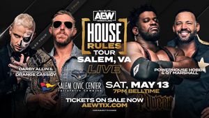 Image post by @AEW on Twitter
