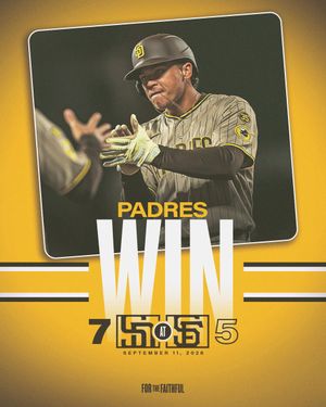Image post by @Padres on Twitter/X