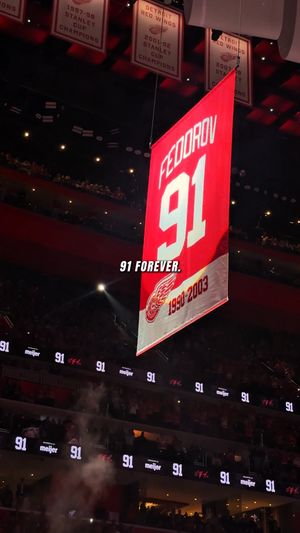 Video post by @Detroit Red Wings Alumni Association on Facebook