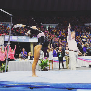 Image post by @lsugym on Instagram