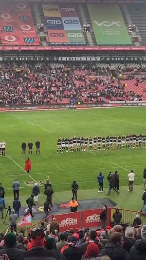 Video post by @Hug3RugbyHits on Facebook