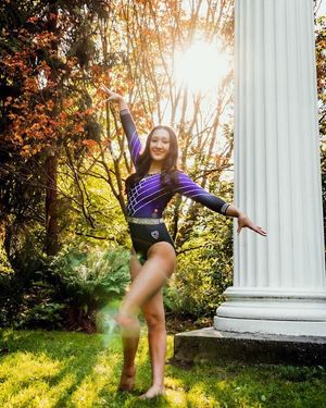 Image post by @uwgymnastics on Instagram