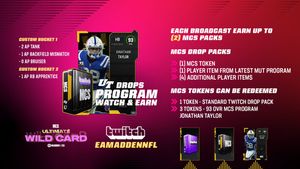 Image post by @EAMaddenNFL on Twitter