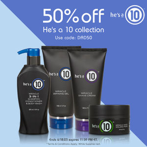 Image post by @itsa10haircare on Instagram