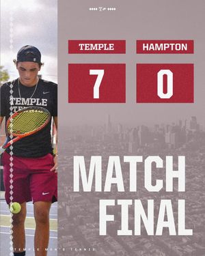Image post by @templemtennis on Instagram