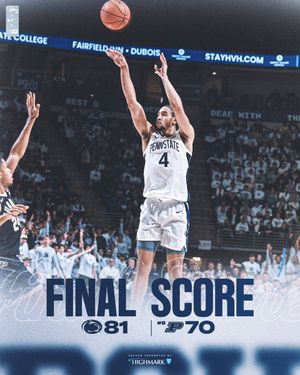 Image post by @PennStateMBB on Twitter