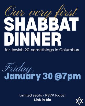 Image post by @columbusjewishconnection on Instagram