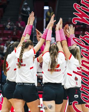 Image post by @ballstatewvb on Instagram