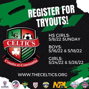 Image post by @TheCelticsSoccerClub on Facebook
