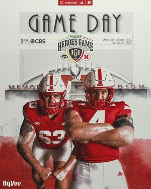 Image post by @huskers on Instagram
