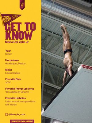 Image post by @sundevilswimdive on Instagram