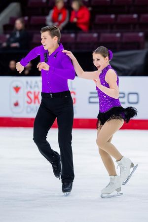 Image post by @patinageqc on Facebook