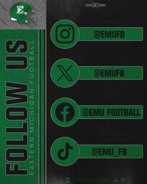 Image post by @EMUFBRecruiting on Twitter
