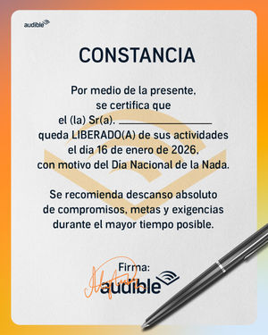 Image post by @audible_espanol on Instagram