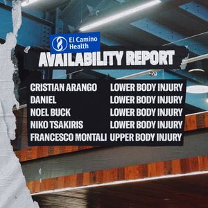 Image post by @SJEarthquakes on Twitter