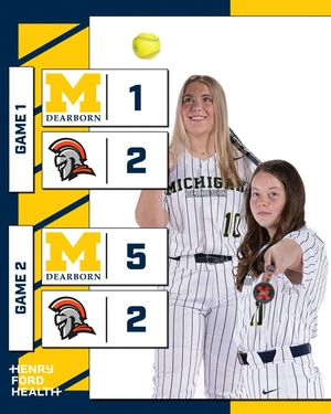 Image post by @umdearbornsoftball on Instagram